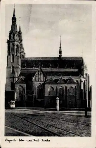 Ak Legnica Liegnitz Schlesien, Peter und Paul Kirche