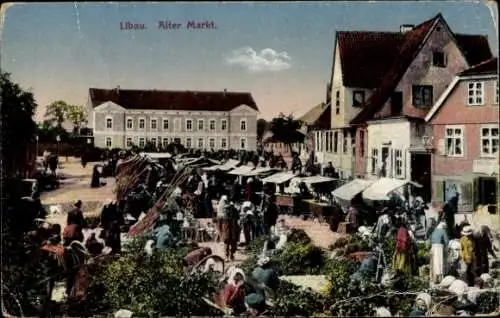 Ak Liepaja Libau Lettland, Alter Markt