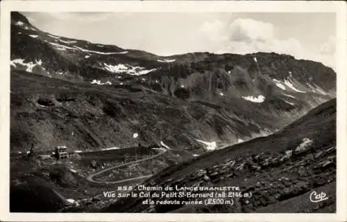 Ak Séez Savoie, Lancebranlette, Col du Petit St. Bernard