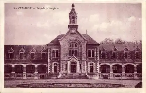 Ak La Turballe Loire-Atlantique, Pen Bron, Hauptfassade