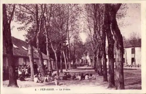 Ak La Turballe Loire-Atlantique, Pen Bron, Le Preau