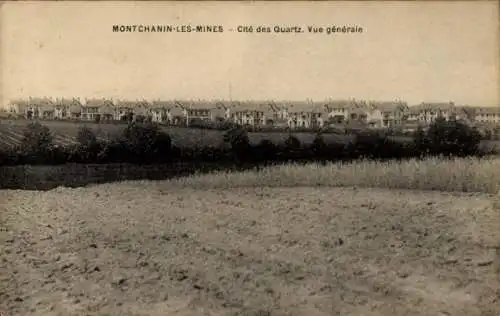 Ak Montchanin les Mines Saône-et-Loire, Cite des Quartz, Vue generale