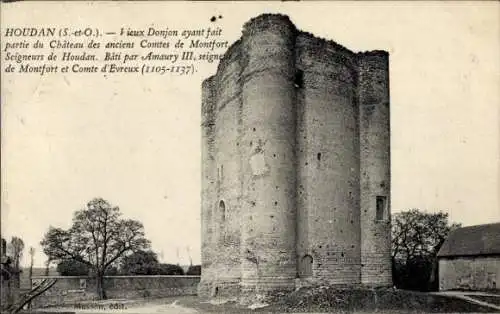 Ak Houdan Seine-et-Oise Yvelines, Vieux Donjon