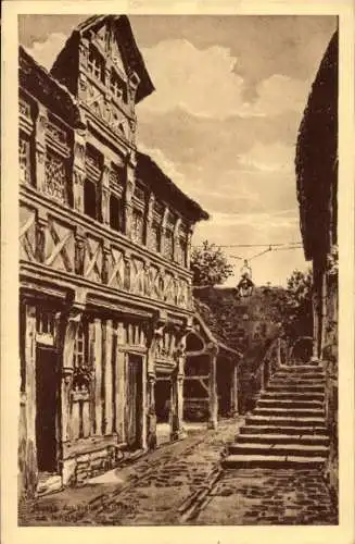 Ak Honfleur Calvados, Musee du vieux Honfleur, Le Manoir