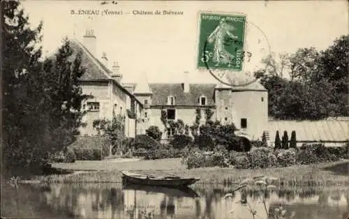 Ak Bléneau Yonne, Schloss