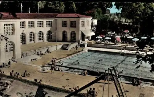 Ak Néris les Bains Allier, Schwimmbad