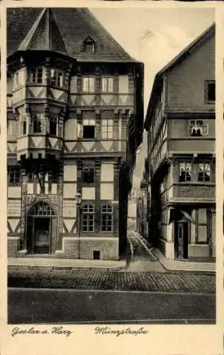 Ak Goslar am Harz, Münzstraße