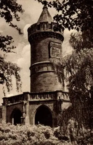 Ak Saarbrücken im Saarland, Winterbergdenkmal, Turm