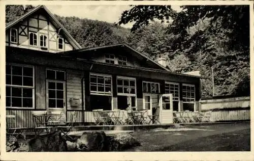 Ak Springe am Deister, Waldgaststätte Deisterpforte