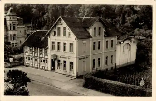 Ak Hameln an der Weser Niedersachsen, Hotel Pyrmonter Hof, Pyrmonter Straße
