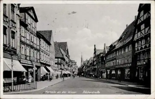 Ak Hameln an der Weser Niedersachsen, Bäckerstraße