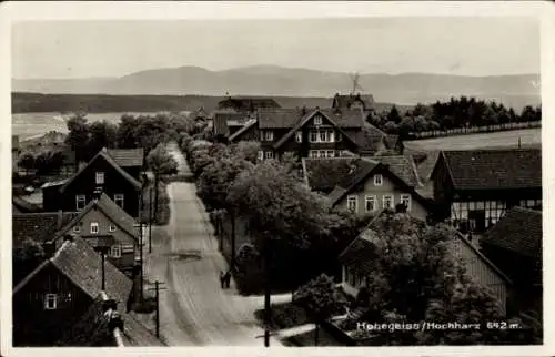 Ak Hohegeiß Braunlage im Oberharz, Teilansicht