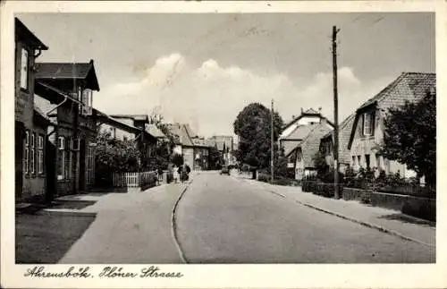 Ak Ahrensbök in Ostholstein, Plöner Straße