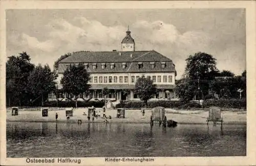 Ak Ostseebad Haffkrug Scharbeutz Ostholstein, Kindererholungsheim