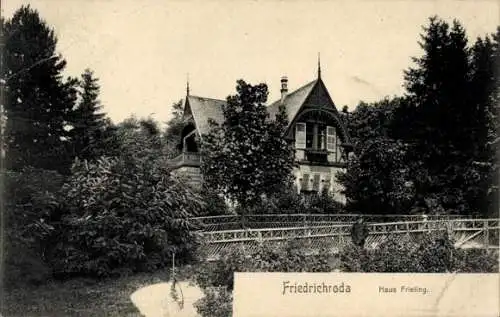 Ak Friedrichroda im Thüringer Wald, Haus Frieling