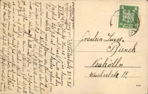 Ak Lindow in der Mark, Klosterruine