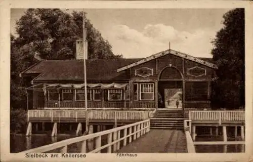 Ak Sielbeck Eutin in Ostholstein, Fährhaus am Kellersee