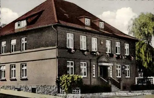 Ak Metzingen Göhrde in Niedersachsen, Gasthaus Schulze