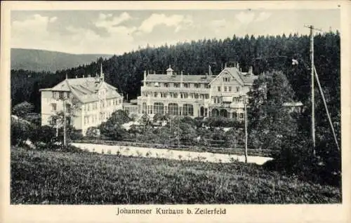 Ak Clausthal Zellerfeld im Oberharz, Johanneser Kurhaus