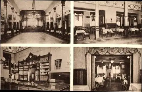 Ak Hamburg Eimsbüttel Lokstedt, Klub- und Ballhaus Grenzhaus Hoheluft, Inh. W. Wurzbach