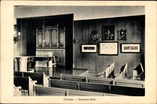 Ak Uetersen in Holstein, Seminar-Aula, Orgel