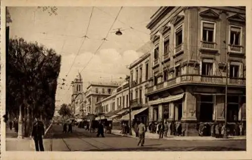 Ak Tunis Tunesien, Avenue Jules Ferry, Depeche Tunisienne