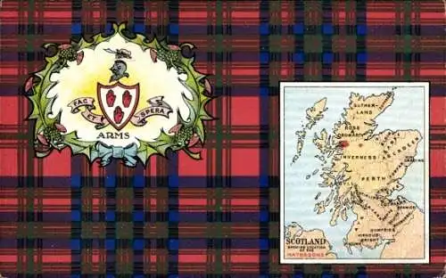 Wappen Ak Scotland, Fac et Spera