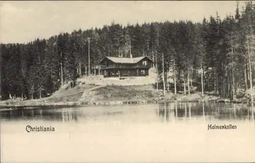 Ak Oslo Norwegen, Holmenkollen