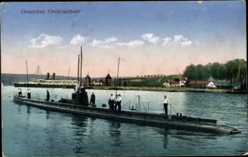Ak Deutsches U Boot