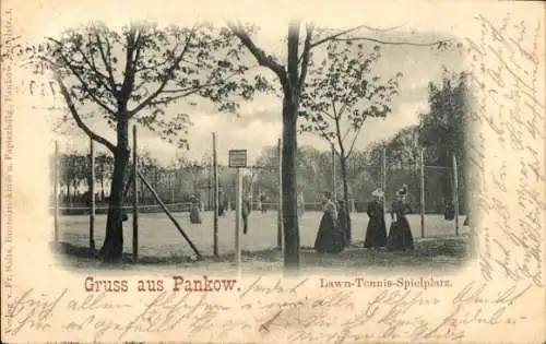 Ak Berlin Pankow, Lawn-Tennisplatz