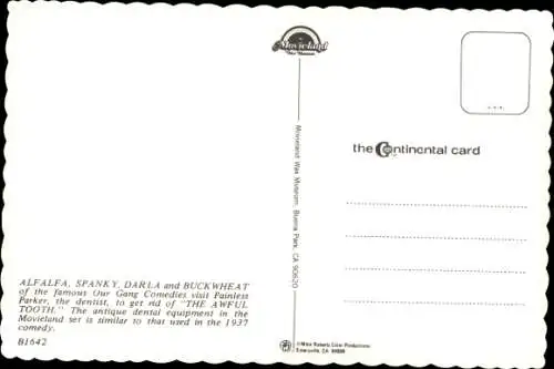 Ak Alfalfa, Spanky, Darla, Buckwheat, The Awful Tooth