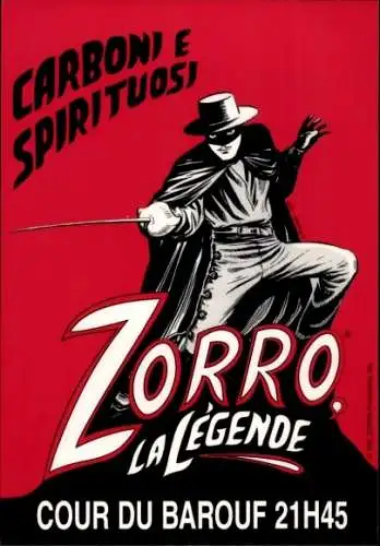 Ak Theaterposter, Zorro