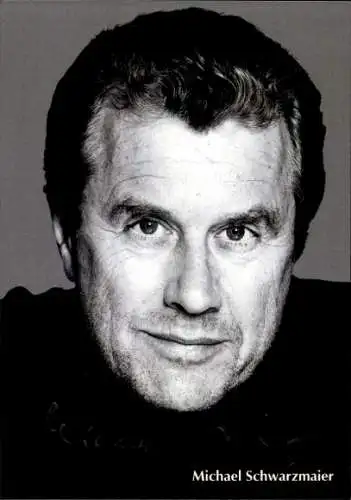 Ak Schauspieler Michael Schwarzmaier, Portrait