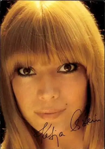 Ak Sängerin Katja Ebstein, Portrait