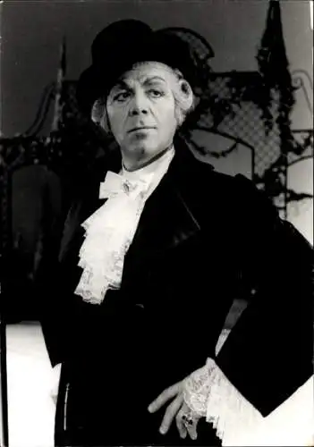 Ak Schauspieler, Perücke