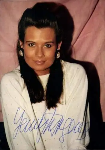 Ak Schauspielerin Jenny Jürgens, Portrait, Autogramm