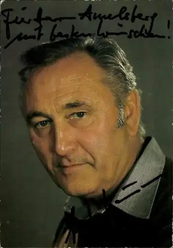 Ak Schauspieler Günter Naumann, Portrait, Autogramm