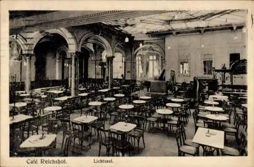 Ak Hannover in Niedersachsen, Cafe Reichshof, Lichtsaal