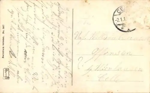 Ak Celle in Niedersachsen, Bahnhofs- und Triftstraße