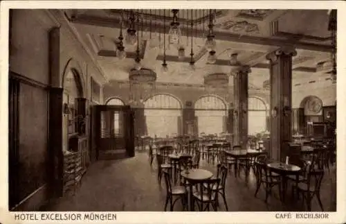 Ak München, Hotel Excelsior