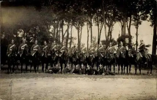 Foto Ak Dallgow Döberitz im Havelland, Truppenübungsplatz, Deutsche Soldaten in Uniformen