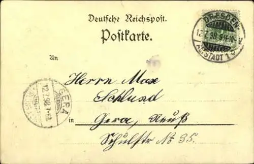 Litho Jonsdorf in der Oberlausitz Sachsen, Nonnen-Felsen, Weißer Stein, Hotel