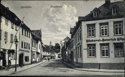 Ak Nastätten im Taunus, Hauptstraße, Bäckerei Heinrich Kilp...
