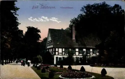 Ak Szczawno Zdrój Bad Salzbrunn Niederschlesien, Wiesenhaus