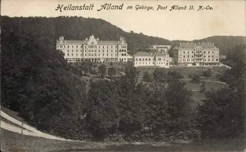 Ak Alland in Niederösterreich, Heilanstalt