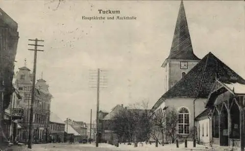 Ak Tukums Tuckum Lettland, Hauptkirche, Markthalle