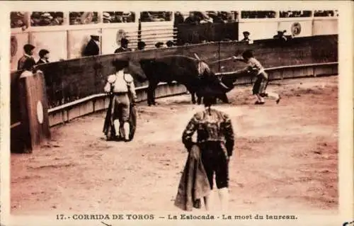 Ak Stierkampf, La Estocada, La mort du taureau