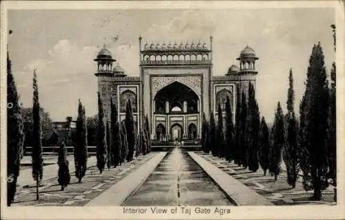 Ak Agra Indien, Taj Gate