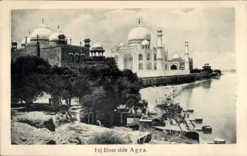 Ak Agra Indien, Taj River
