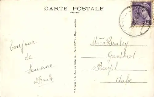 Ak Semoine Aube, Kirche